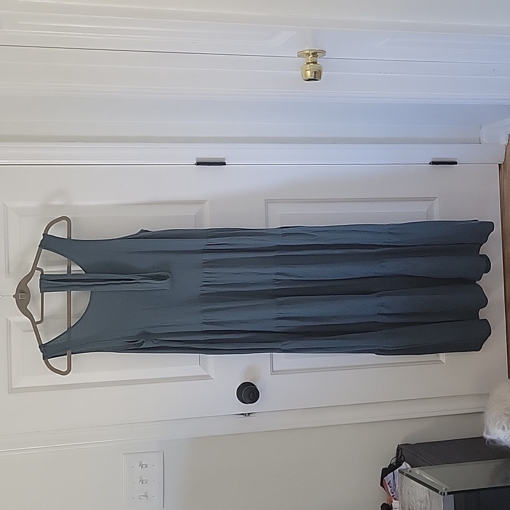 J.Crew Jersey Tiered Maxi Dress Size M